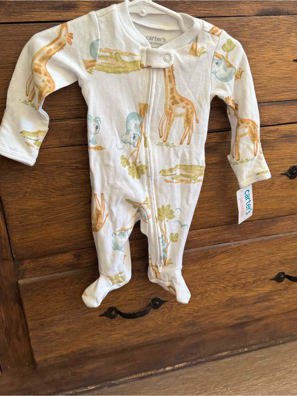 Carter's Baby Giraffe Koala All-in-One Footie Pajamas
2 way zipper
